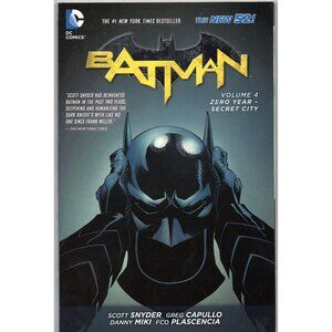 Batman Volume 4 Zero Year Secret City TPB The New 52 First Printing